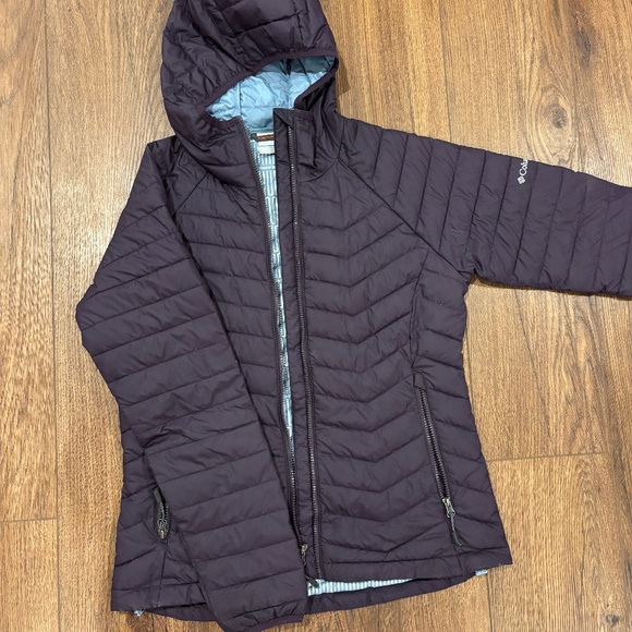 Women's Columbia Powder Lite Hooded Jacket - Picture 1 of 5